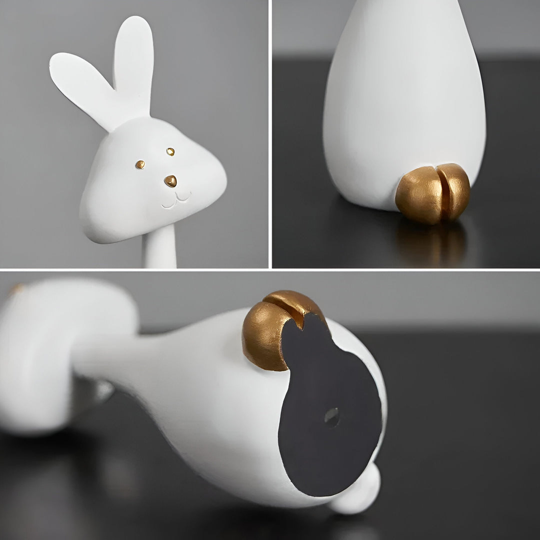 Lisslune | DecoPaws Elegant Animal Figures for Modern Table Decoration