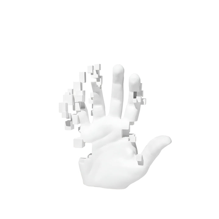 Lisslune | Abstract Resin Hand Sculpture with Mosaic Design
