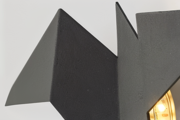 Lisslune | OriTori Wall Light - Geometric Origami Bird Wall Light - Japanese Style Wall Light Design