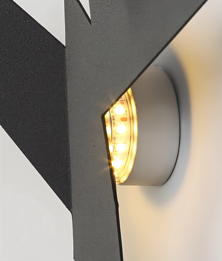 Lisslune | OriTori Wall Light - Geometric Origami Bird Wall Light - Japanese Style Wall Light Design