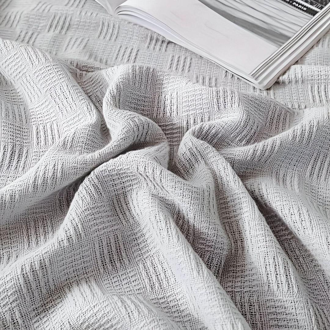 Lisslune | LUMINOFT – Breathable knitted cotton blanket