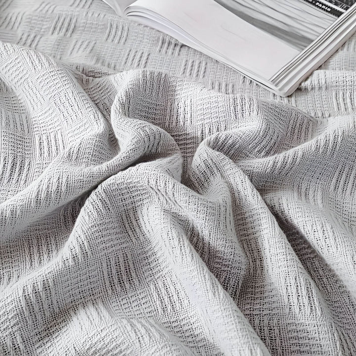 Lisslune | LUMINOFT – Breathable knitted cotton blanket