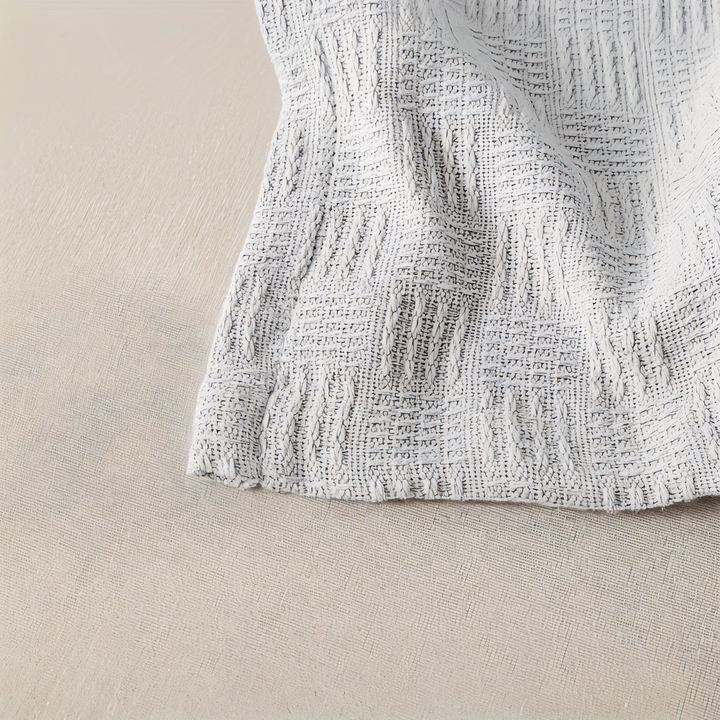 Lisslune | LUMINOFT – Breathable knitted cotton blanket