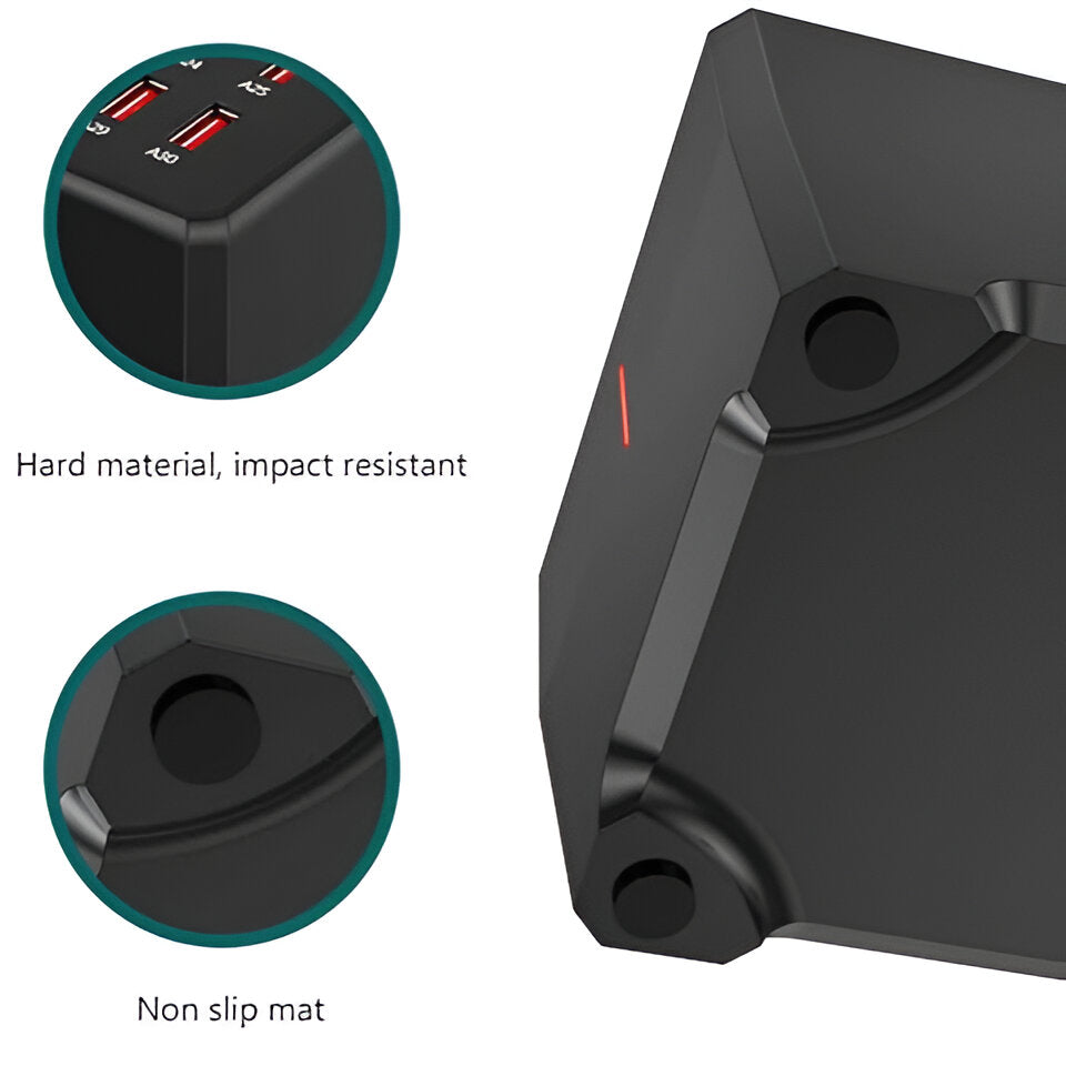 Lisslune | PowerPort Pro 30 - Universal Multi-USB Charging Station with 30 Ports