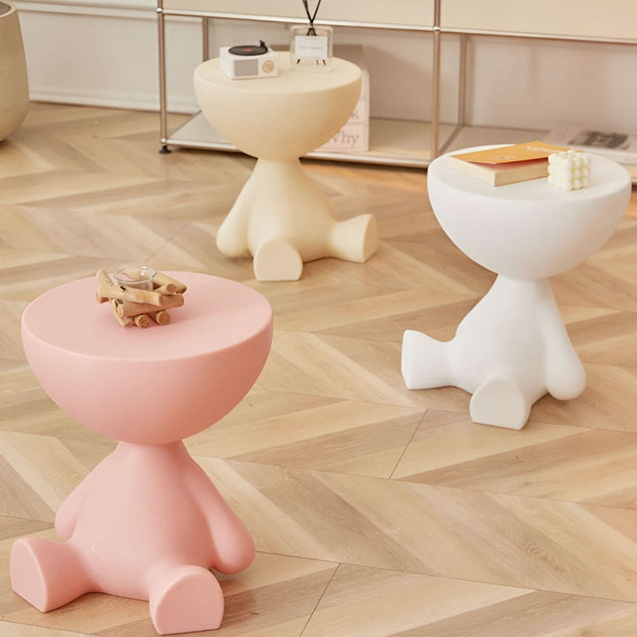 Lisslune | Round Plastic Coffee Table