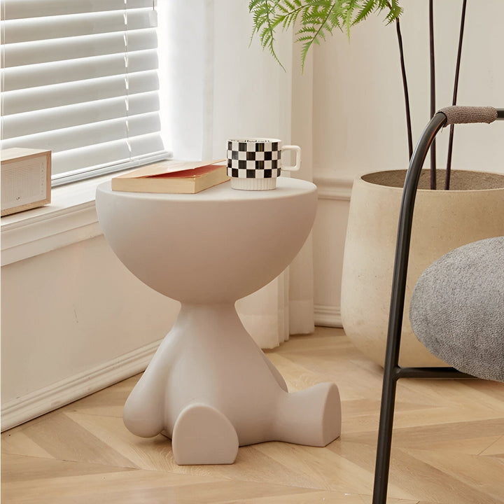 Lisslune | Round Coffee Table – Elegant Side Table for Living Room and Interior