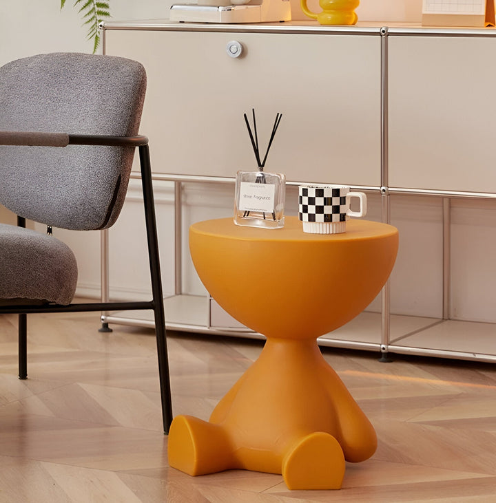 Lisslune | Round Coffee Table – Elegant Side Table for Living Room and Interior