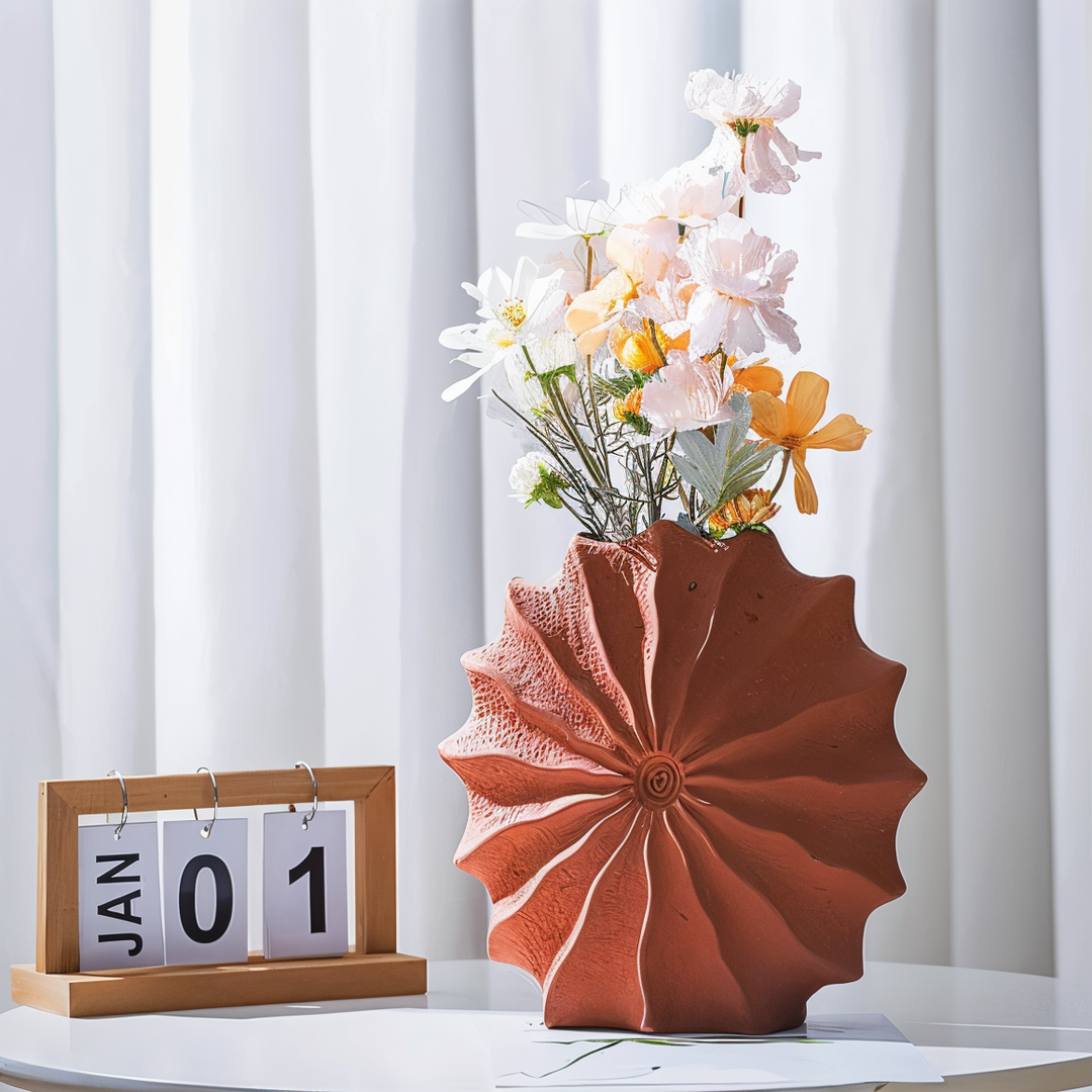 Lisslune | Folding Design Geometric Retro Vase