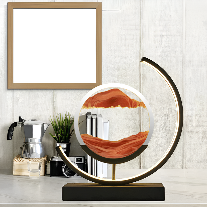 Lisslune | Sand Glow - Sand lamp with remote control & dimmable features