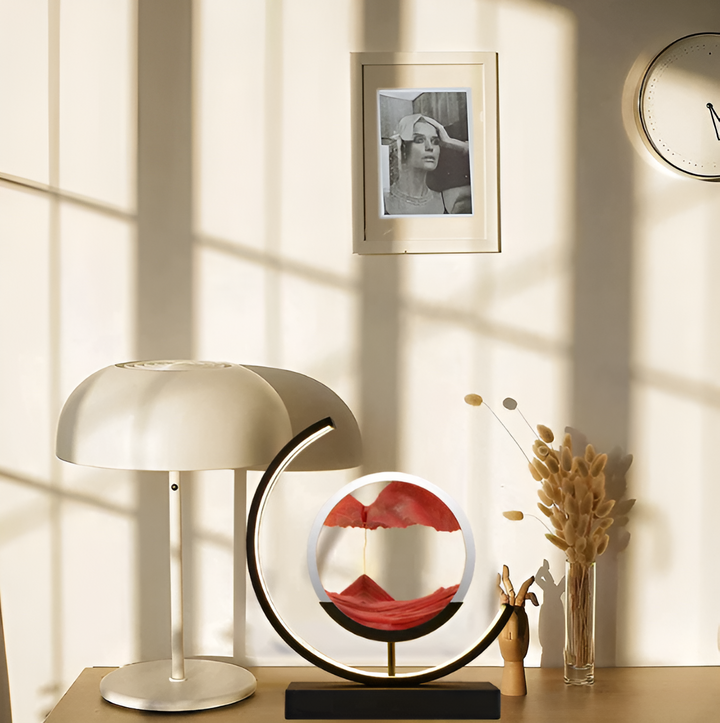 Lisslune | Sand Glow - Sand lamp with remote control & dimmable features