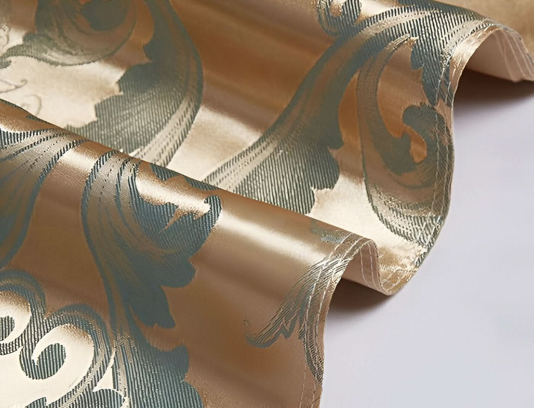 Lisslune | SILKLOFT – Elegant Satin Jacquard Bed Linen Set