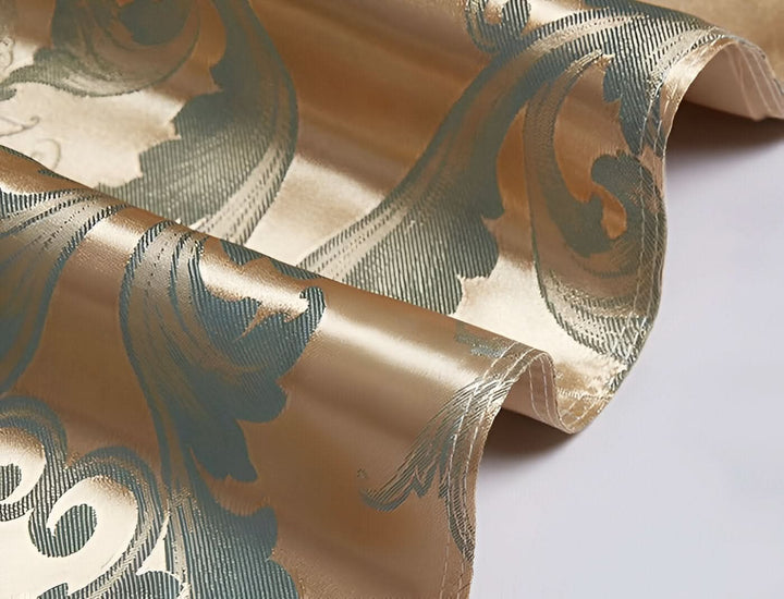 Lisslune | SILKLOFT – Elegant Satin Jacquard Bed Linen Set