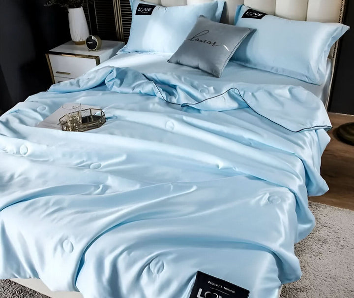 Lisslune | FLUFFINA - Premium Satin Silk Bedding