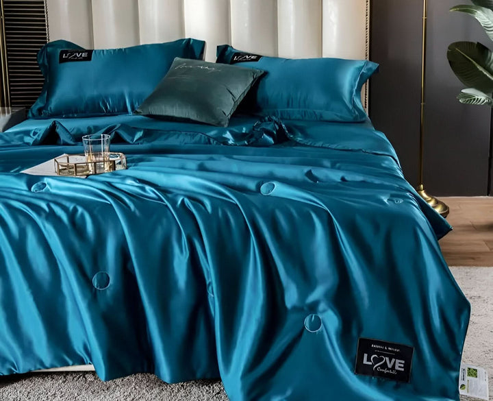 Lisslune | FLUFFINA - Premium Satin Silk Bedding