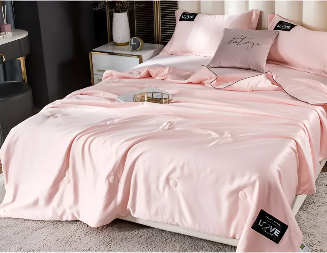 Lisslune | FLUFFINA - Premium Satin Silk Bedding