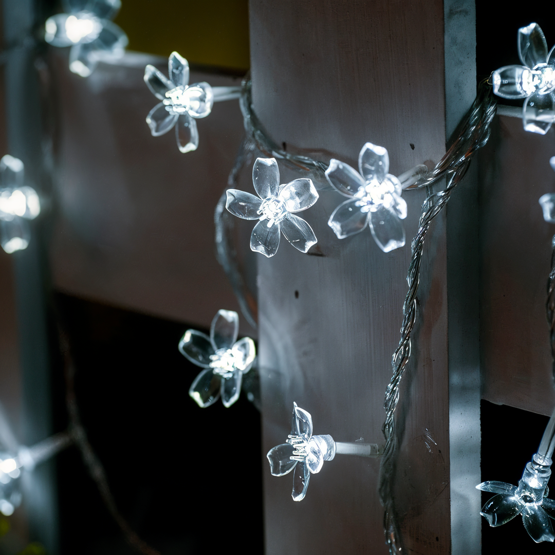 Lisslune | Sparkle String Lights - Decorative Ball, Flower, Star, Snowflake LED String Lights