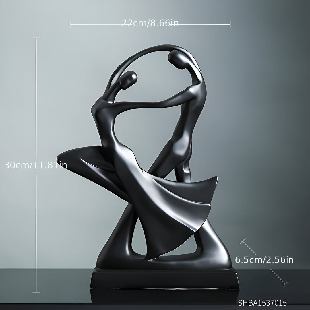 Lisslune | SwayDuo | Modern dancing resin sculpture