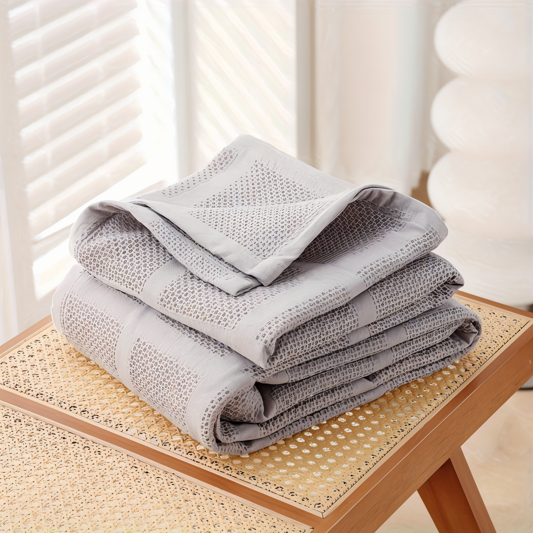 Lisslune | WEEVCLOUD – Cotton Waffle Blanket