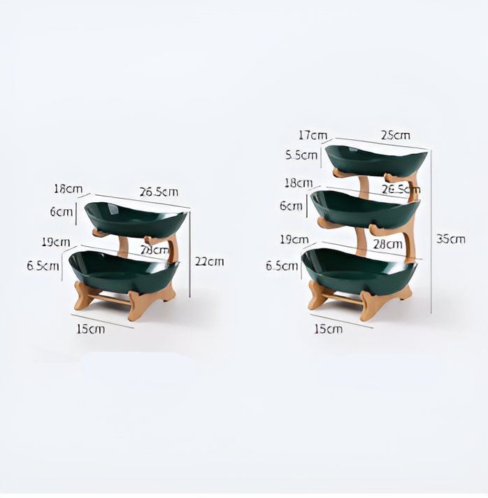 Lisslune | SnackNest - Multi-layer serving plate