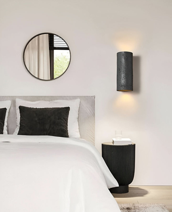 Lisslune | StoneBeam LED Cylinder Wall Light – Indoor/Outdoor