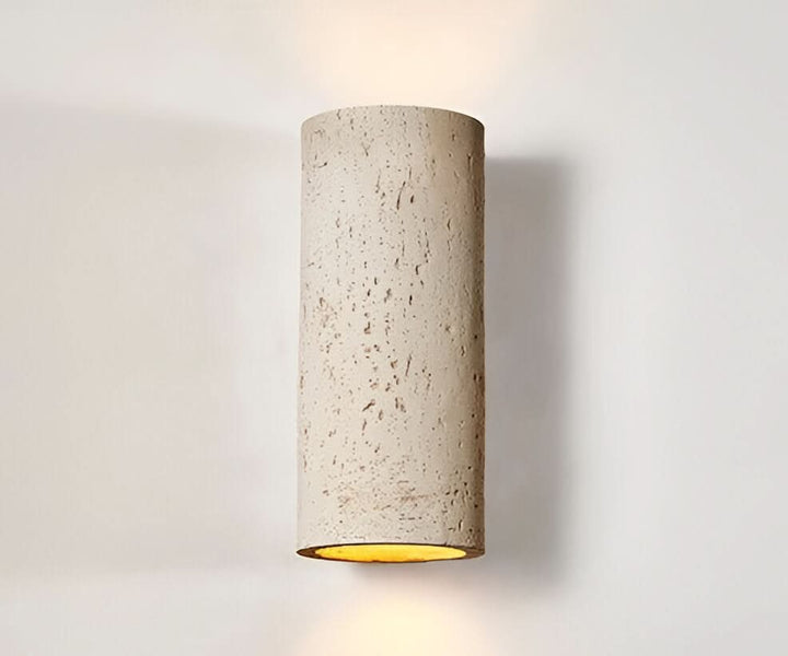 Lisslune | StoneBeam LED Cylinder Wall Light – Indoor/Outdoor