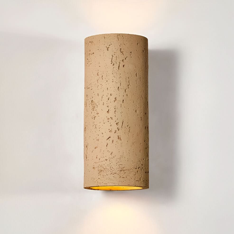Lisslune | StoneBeam LED Cylinder Wall Light – Indoor/Outdoor