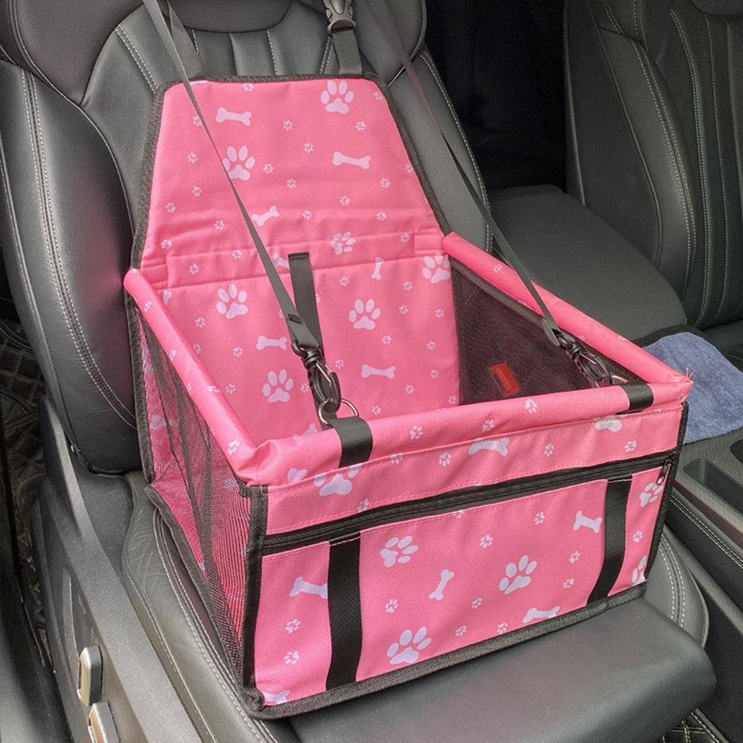 Lisslune | AutoPaw Elevated Dog Car Seat – Waterproof, Non-Slip and Safe for On the Go