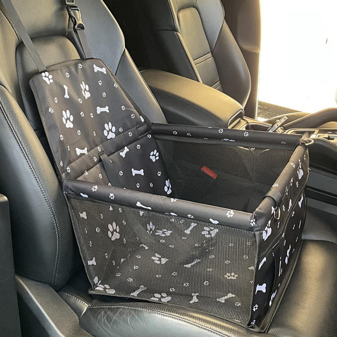Lisslune | AutoPaw Elevated Dog Car Seat – Waterproof, Non-Slip and Safe for On the Go