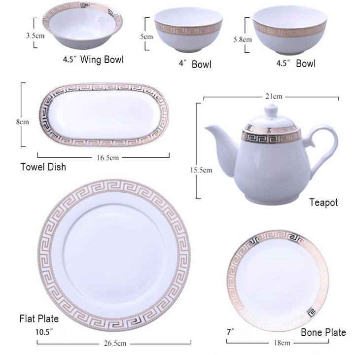 Lisslune | Luxury Ceramic Dish Set