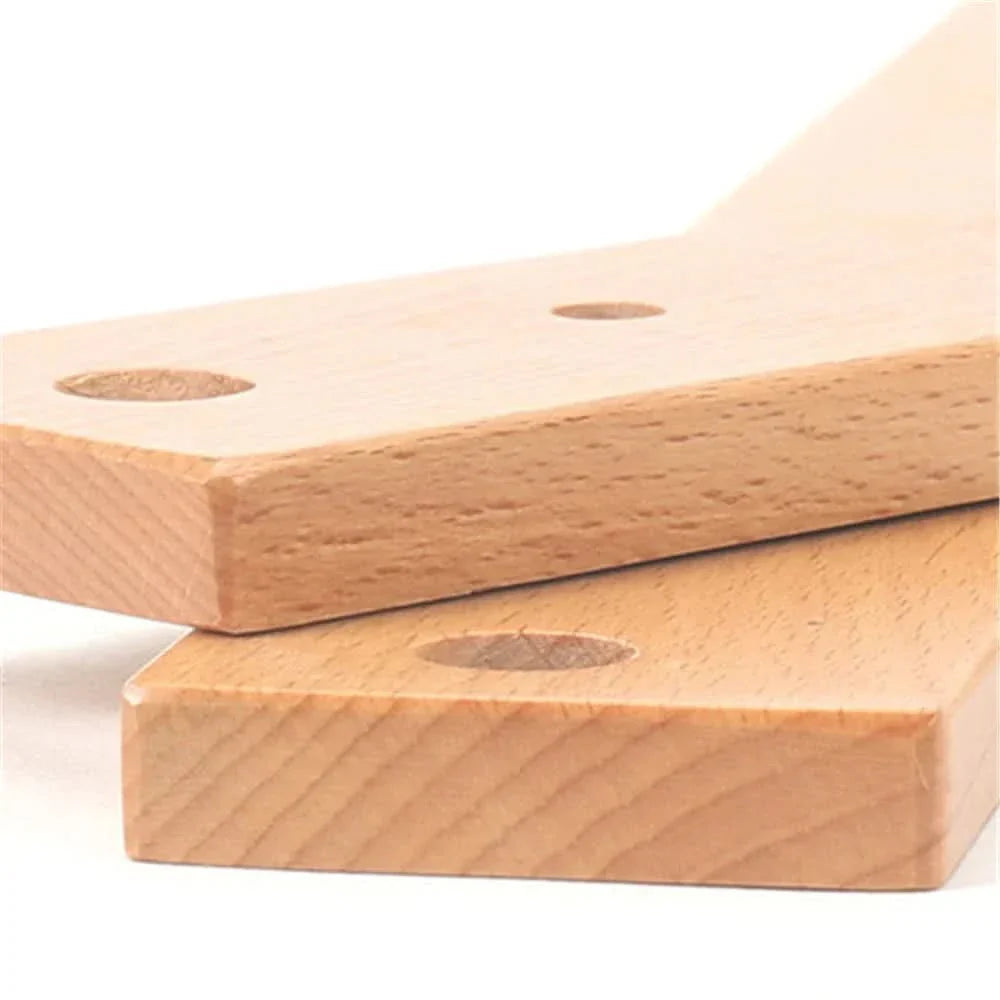 Lisslune | Wooden Wall Hook Rack for Coats & Accessories