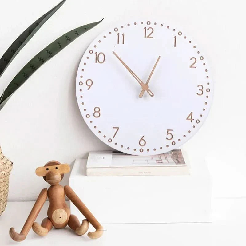 Lisslune | Wooden Digital Clock with LED Time Display