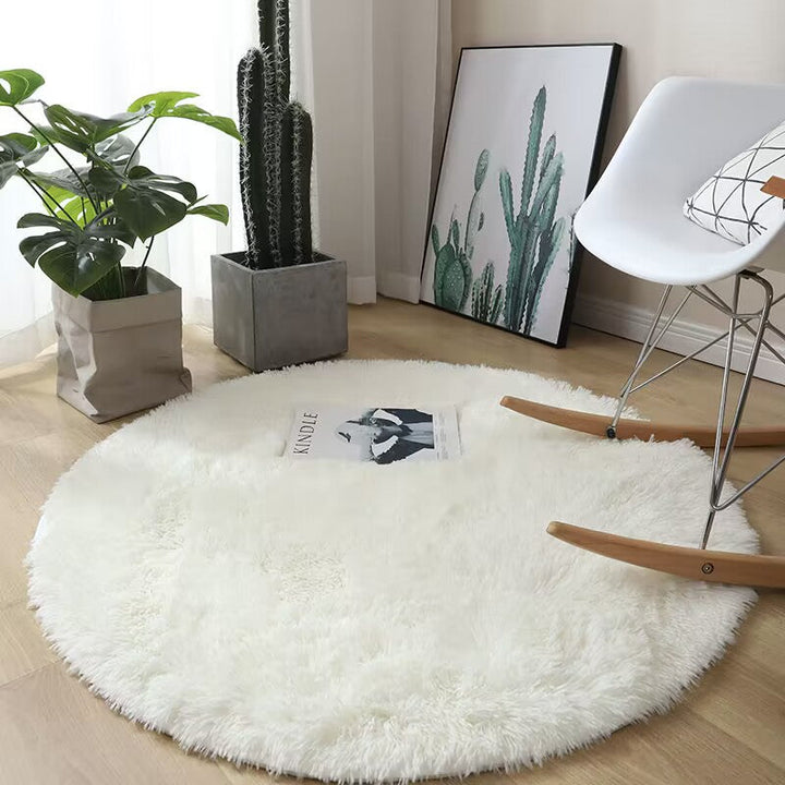 Lisslune | Cozy soft round rug