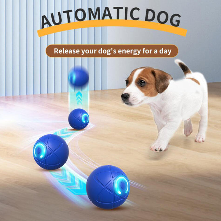 Lisslune | Interactive Play Ball for Pets – Automatically Rolling & Jumping