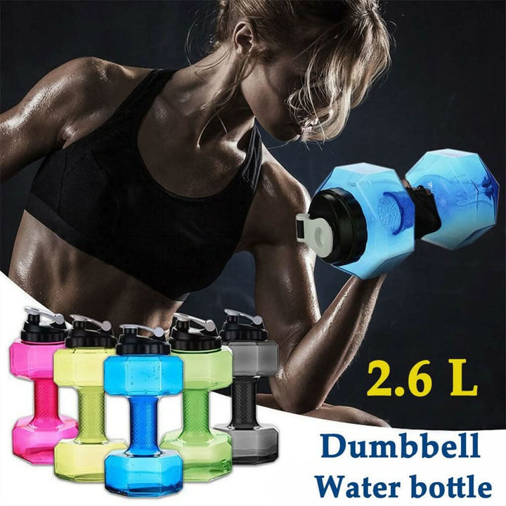Lisslune | 2-in-1 Dumbbell Water Bottle for Training & Hydration