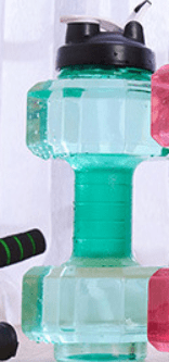 Lisslune | 2-in-1 Dumbbell Water Bottle for Training & Hydration
