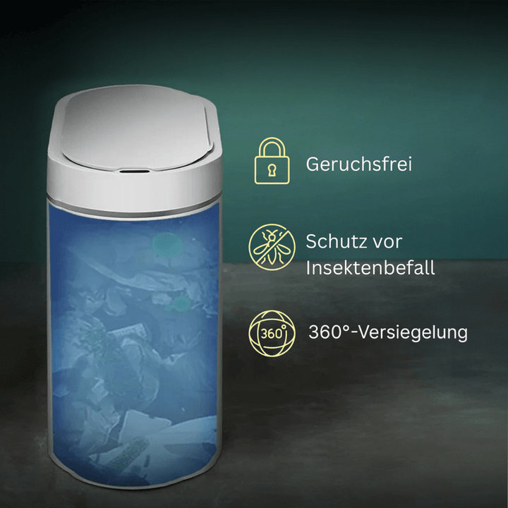 Lisslune | HygienicBin - Hygienic Trash Can | Touchless and Simple