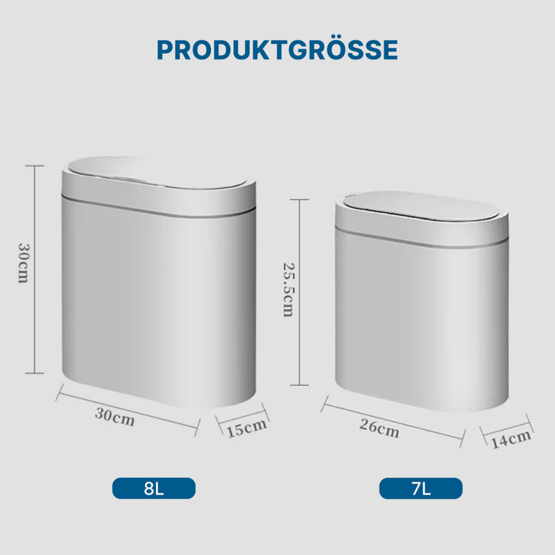 Lisslune | HygienicBin - Hygienic Trash Can | Touchless and Simple