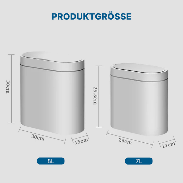Lisslune | HygienicBin - Hygienic Trash Can | Touchless and Simple