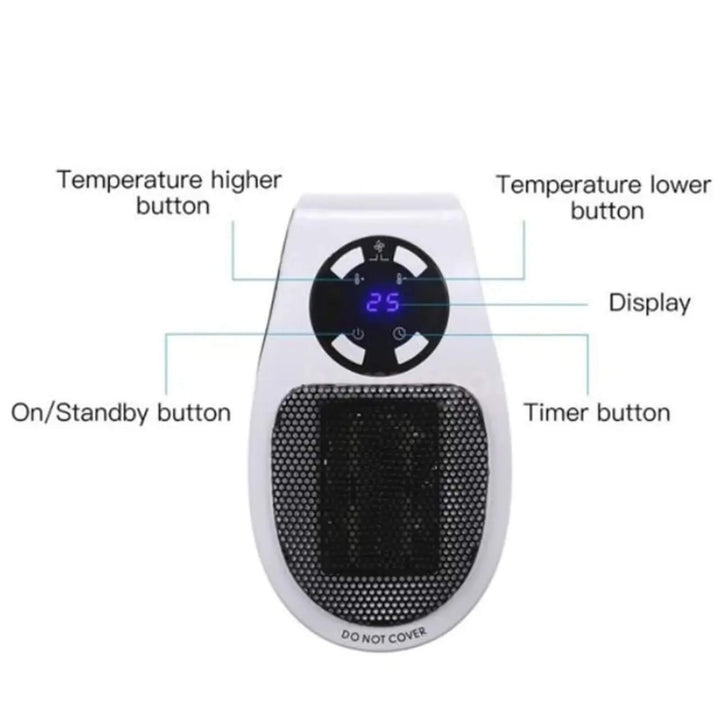 Lisslune | Best Electric Heater Portable Most Energy Efficient Panel for Room and Spaces