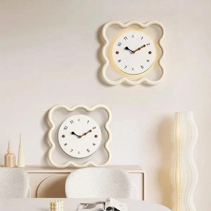 Lisslune | Ala - Marshmallow-inspired Wall Clock