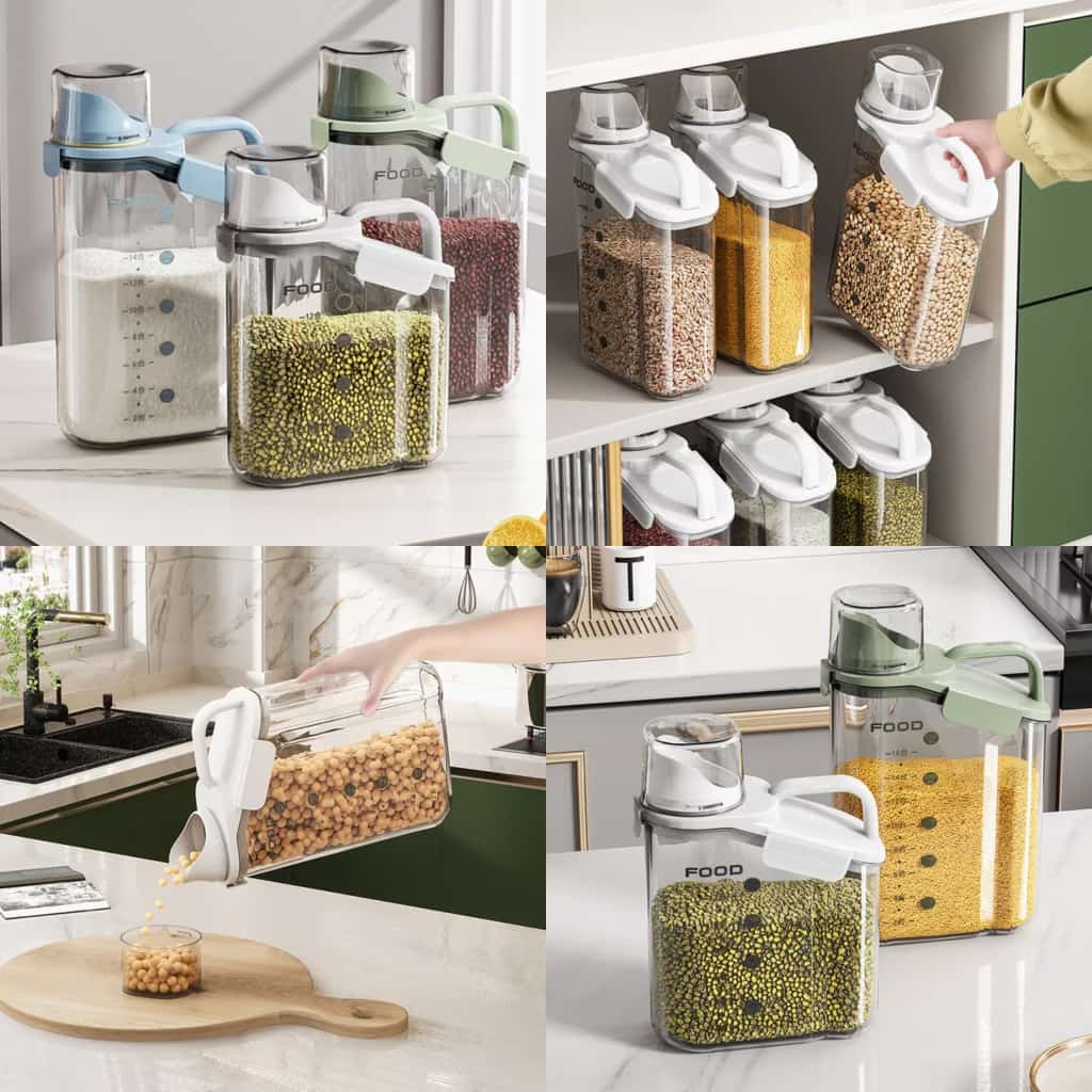 Lisslune | Cereal Storage Containers