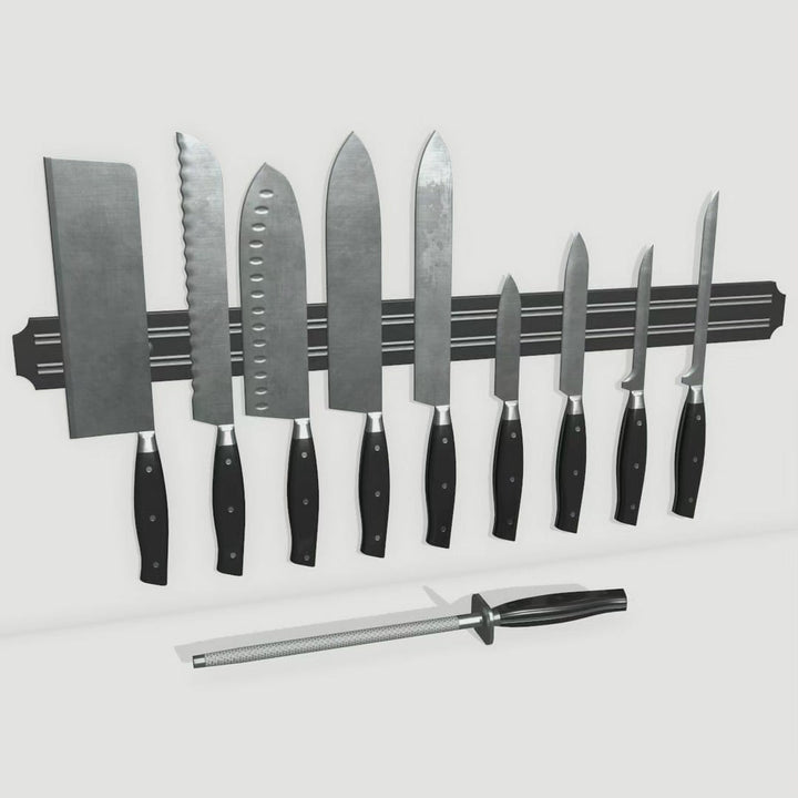 Lisslune | 50cm Kitchen Magnet Knife Holder/Knife Rack