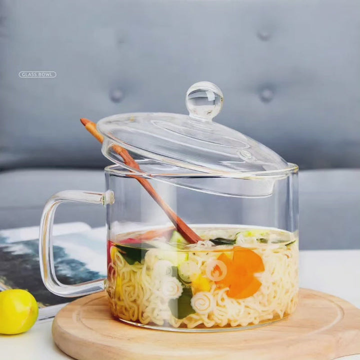 Lisslune | Glass heat-resistant cooking pot