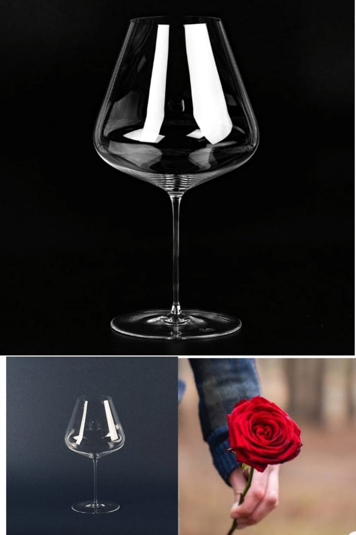 Lisslune | 6pcs 800ml Glass Goblet Wine Glasses