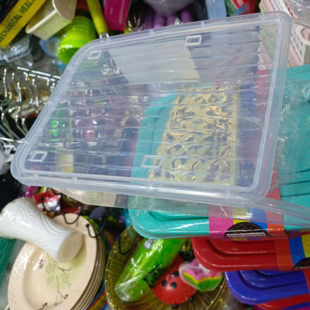 Lisslune | ClearStack Stackable Refrigerator Storage Bins