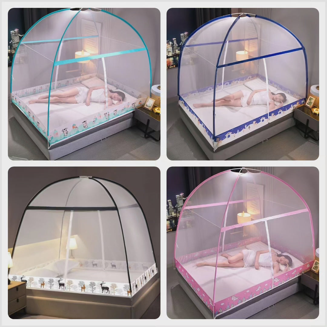 Lisslune | Collapsible Mosquito Net (5by6) BlackNov