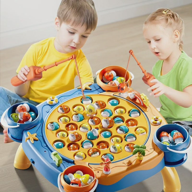 Lisslune | Children's Magnetic Fishing Game Black Nov