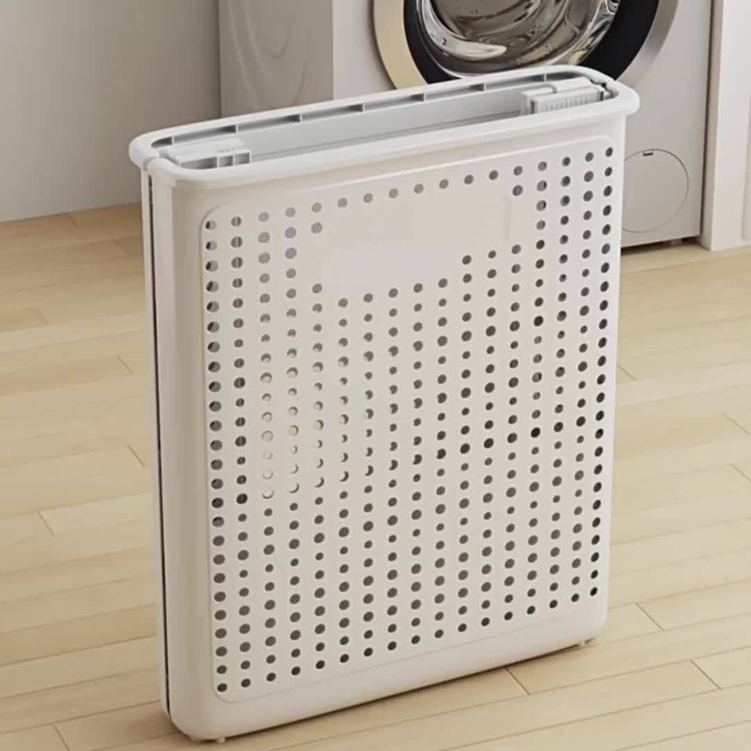 Lisslune | Foldable Laundry Basket with Wheels