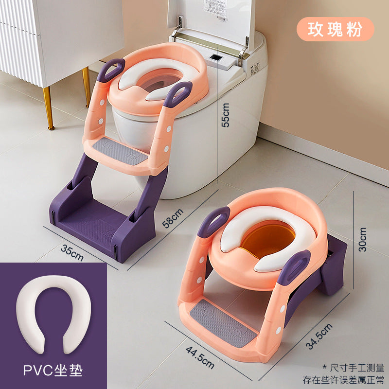 Lisslune | 2 in 1 Toilet Potty Trainer Seat with Ladder