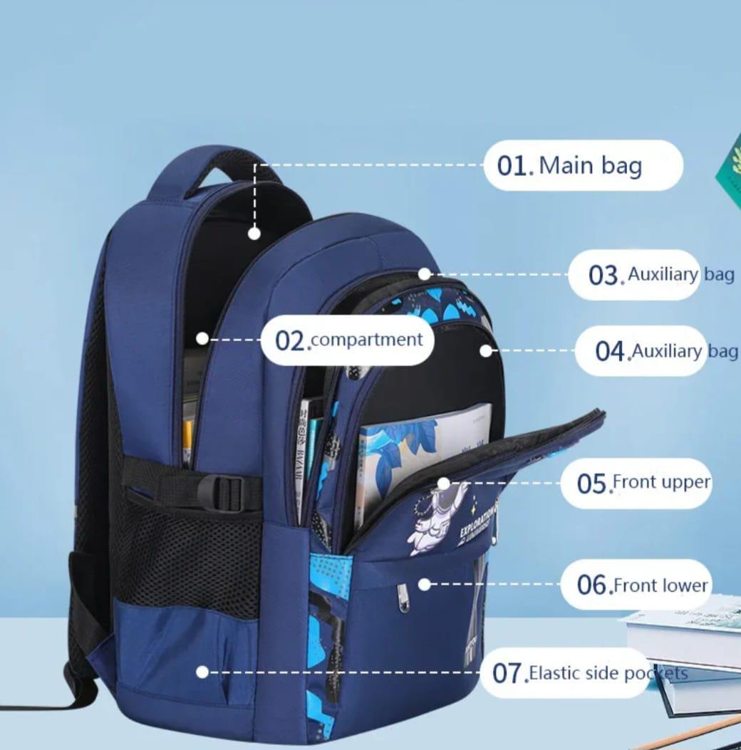 Lisslune | Kids Astronaut School Backpack